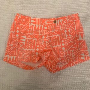 J. Crew orange shorts